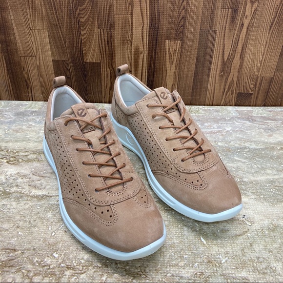 ecco perforated sneaker